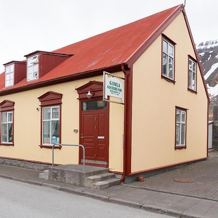 Guesthouse Gamla Ísafjörður Esterno foto